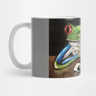 "Sake & Sushi" - Frogs After Five collection Mug